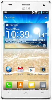 Смартфон LG Optimus 4X HD P880 White - Петровск