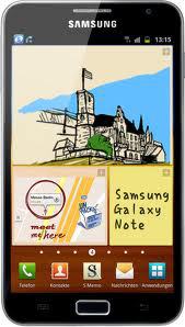 Смартфон Samsung Galaxy Note GT-N7000 Blue - Петровск